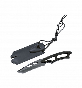 фото FORESTER MOBILE OEC-6 Нож ультралегкий в пластиковом футляре на шнурке и клипсе